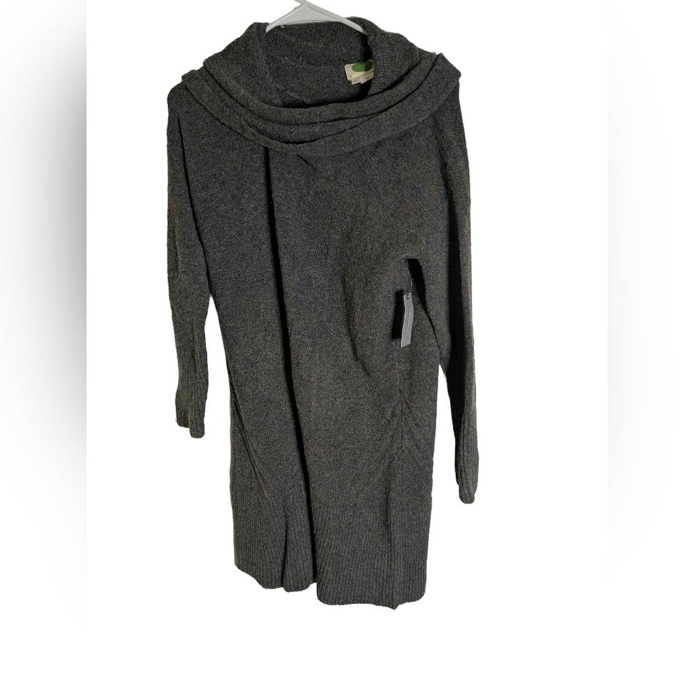 Anthropologie Dark Gray Turtleneck Sweater